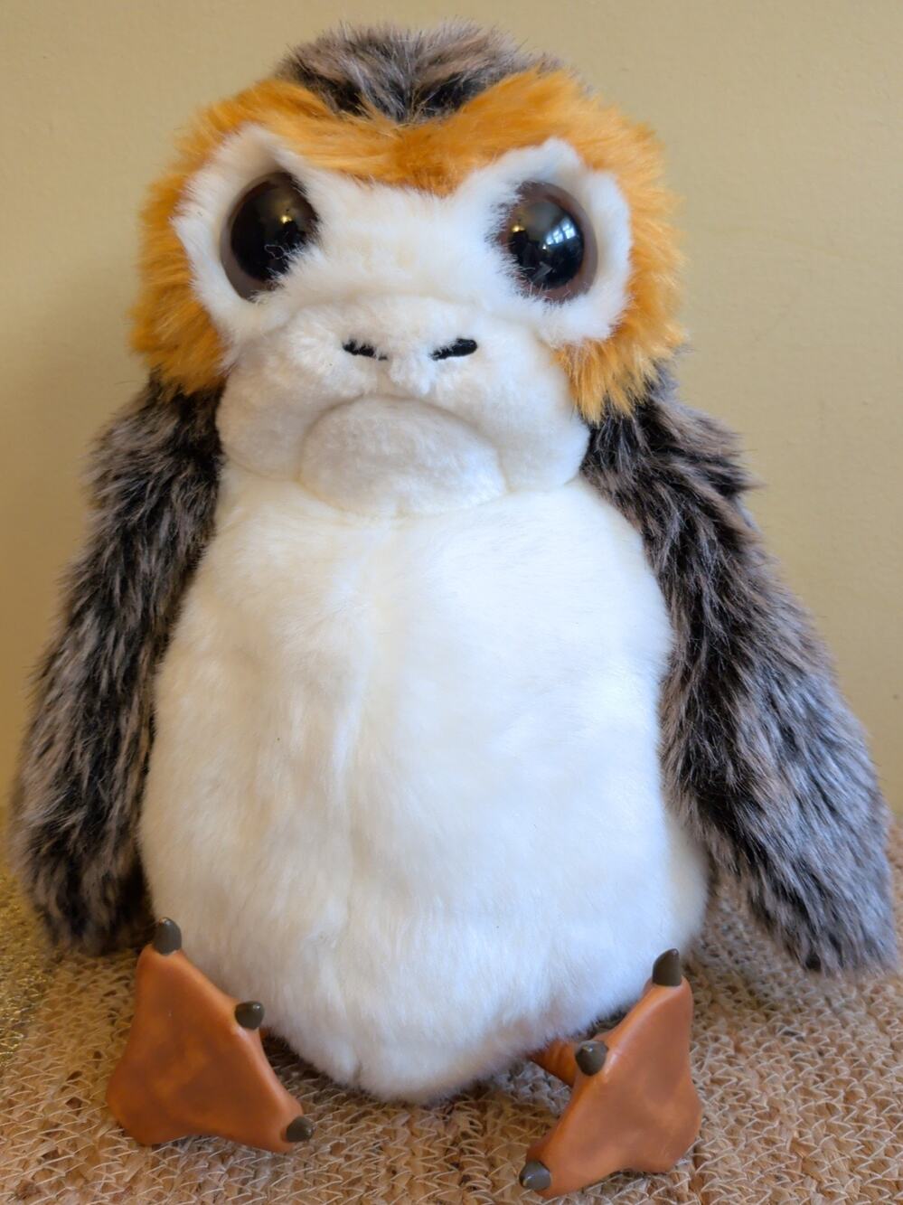 Disney Parks Star Wars Galaxy’s Edge Porg Interactive Puppet Squeaks & Flaps